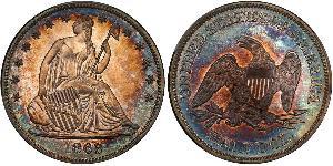1/2 Dollar USA (1776 - ) Silver 