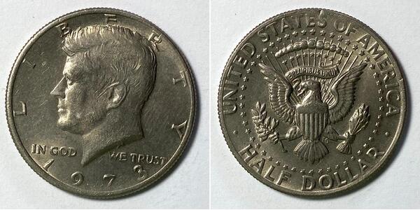 1/2 Dollar USA (1776 - ) Silver John Fitzgerald Kennedy (1917-1963)