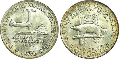 1/2 Dollar USA (1776 - )  