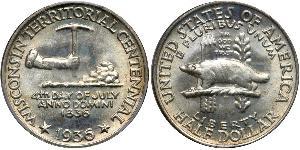 1/2 Dollar Vereinigten Staaten von Amerika (1776 - )  