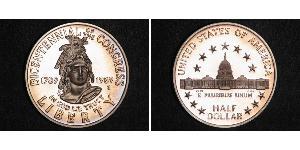1/2 Dollar Vereinigten Staaten von Amerika (1776 - )  