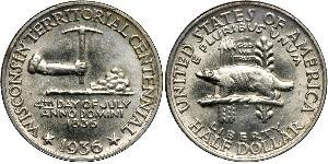 1/2 Dollar Vereinigten Staaten von Amerika (1776 - )  