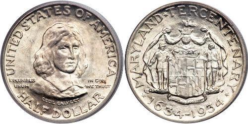 1/2 Dollar Vereinigten Staaten von Amerika (1776 - )  