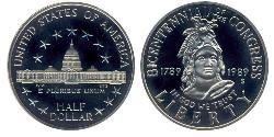 1/2 Dollar États-Unis d