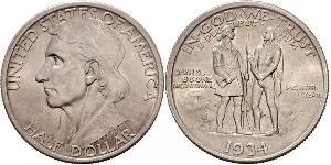 1/2 Dollar États-Unis d