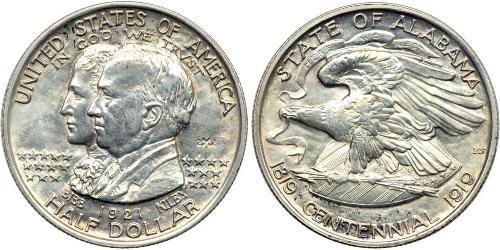 1/2 Dollar États-Unis d