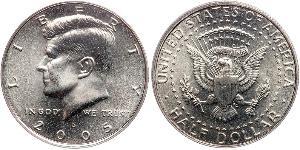 1/2 Dollar 美利堅合眾國 (1776 - ) 銀 John Fitzgerald Kennedy (1917-1963)