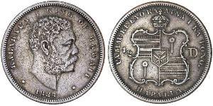 1/2 Dollar 美利堅合眾國 (1776 - ) 銀 