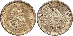 1/2 Dollar 美利堅合眾國 (1776 - ) 銀 