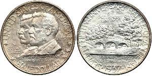 1/2 Dollar 美利堅合眾國 (1776 - ) 銀 