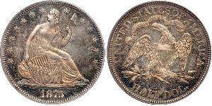 1/2 Dollar 美利堅合眾國 (1776 - ) 銀 