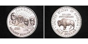 1/2 Dollar / 50 Cent USA (1776 - ) Copper/Nickel 