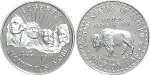 1/2 Dollar / 50 Cent États-Unis d
