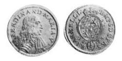 1/2 Ducat Électorat de Bavière (1623 - 1806) Or Ferdinand Marie de Bavière(1636 – 1679)