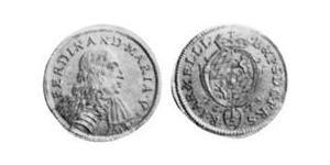 1/2 Ducat Électorat de Bavière (1623 - 1806) Or Ferdinand Marie de Bavière(1636 – 1679)