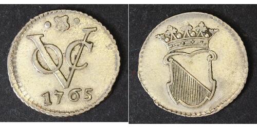 1/2 Duit Netherlands Silver 
