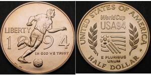 1/2 Dólar Estados Unidos de América (1776 - ) Níquel 