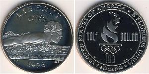 1/2 Dólar Estados Unidos de América (1776 - ) Níquel/Cobre 
