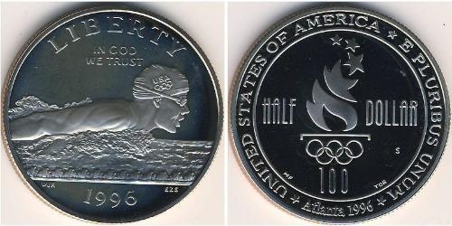 1/2 Dólar Estados Unidos de América (1776 - ) Níquel/Cobre 