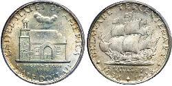 1/2 Dólar Estados Unidos de América (1776 - ) Plata 