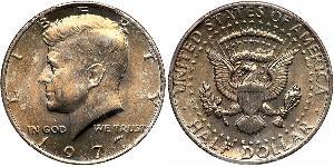 1/2 Dólar Estados Unidos de América (1776 - ) Plata John Fitzgerald Kennedy (1917-1963)