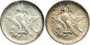 1/2 Dólar Estados Unidos de América (1776 - ) Plata 