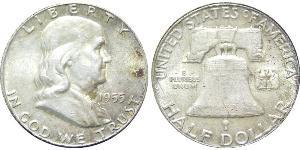 1/2 Dólar Estados Unidos de América (1776 - ) Plata Franklin D. Roosevelt (1882-1945)