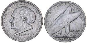 1/2 Dólar Estados Unidos de América (1776 - ) Plata 