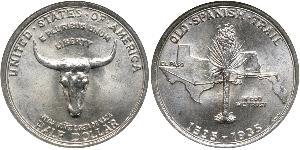1/2 Dólar Estados Unidos de América (1776 - ) Plata 