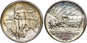 1/2 Dólar Estados Unidos de América (1776 - ) Plata 