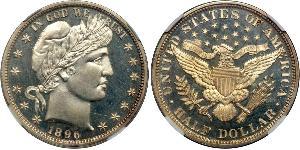 1/2 Dólar Estados Unidos de América (1776 - ) Plata 