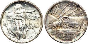 1/2 Dólar Estados Unidos de América (1776 - ) Plata 