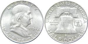 1/2 Dólar Estados Unidos de América (1776 - ) Plata Franklin D. Roosevelt (1882-1945)
