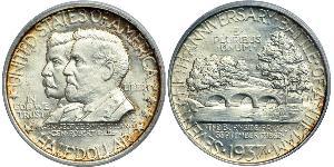 1/2 Dólar Estados Unidos de América (1776 - ) Plata 