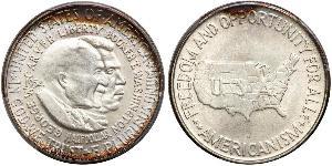 1/2 Dólar Estados Unidos de América (1776 - ) Plata 
