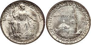 1/2 Dólar Estados Unidos de América (1776 - ) Plata 