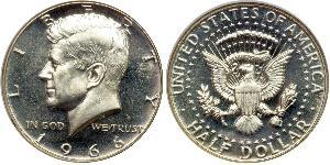1/2 Dólar Estados Unidos de América (1776 - ) Plata John Fitzgerald Kennedy (1917-1963)