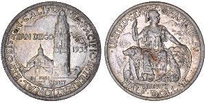 1/2 Dólar Estados Unidos de América (1776 - ) Plata 