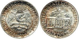 1/2 Dólar Estados Unidos de América (1776 - ) Plata 