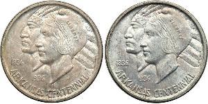 1/2 Dólar Estados Unidos de América (1776 - ) Plata 