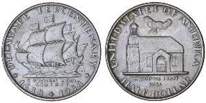1/2 Dólar Estados Unidos de América (1776 - ) Plata 