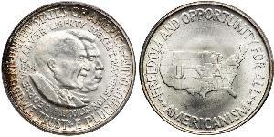 1/2 Dólar Estados Unidos de América (1776 - ) Plata 