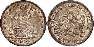 1/2 Dólar Estados Unidos de América (1776 - ) Plata 