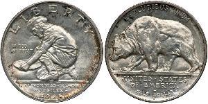 1/2 Dólar Estados Unidos de América (1776 - ) Plata 
