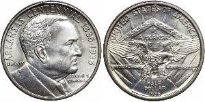 1/2 Dólar Estados Unidos de América (1776 - ) Plata 