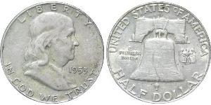 1/2 Dólar Estados Unidos de América (1776 - ) Plata Franklin D. Roosevelt (1882-1945)