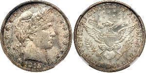 1/2 Dólar Estados Unidos de América (1776 - ) Plata 