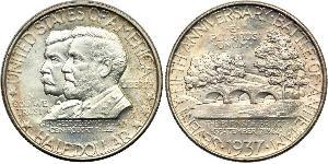 1/2 Dólar Estados Unidos de América (1776 - ) Plata 