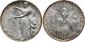 1/2 Dólar Estados Unidos de América (1776 - ) Plata 