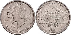 1/2 Dólar Estados Unidos de América (1776 - ) Plata 